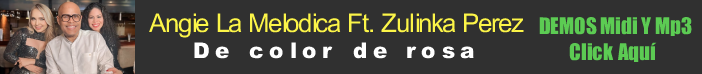 Angie La Melodica Ft. Zulinka Perez - De color de rosa