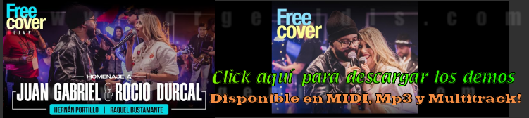 Free Cover // Hernan Portillo y Raquel Bustamante - Homenaje a Rocio Durcal y Juan GabrielPISTA INSTRUMENTAL