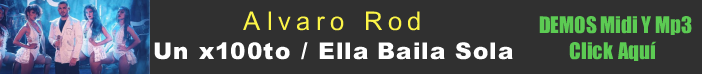 Alvaro Rod - Un x100to / Ella Baila Sola mp3 karaoke multitrack
